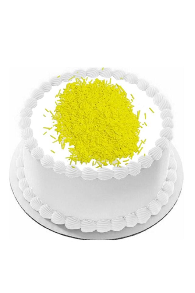 Vermicelli Sarı Renk Pasta Süsü 40 Gr