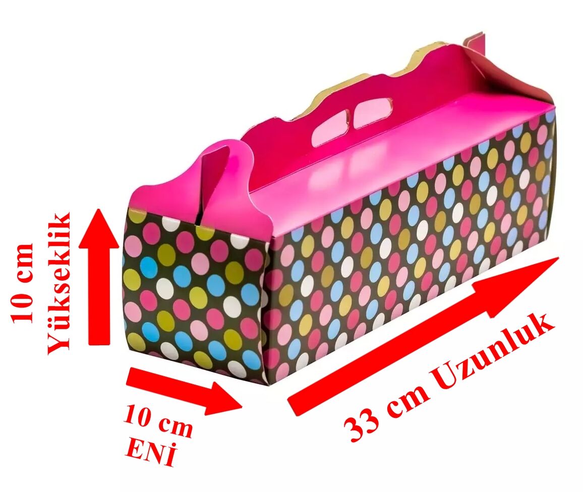 Pasta Kutusu Baton 10x10x33 cm 1 Adet