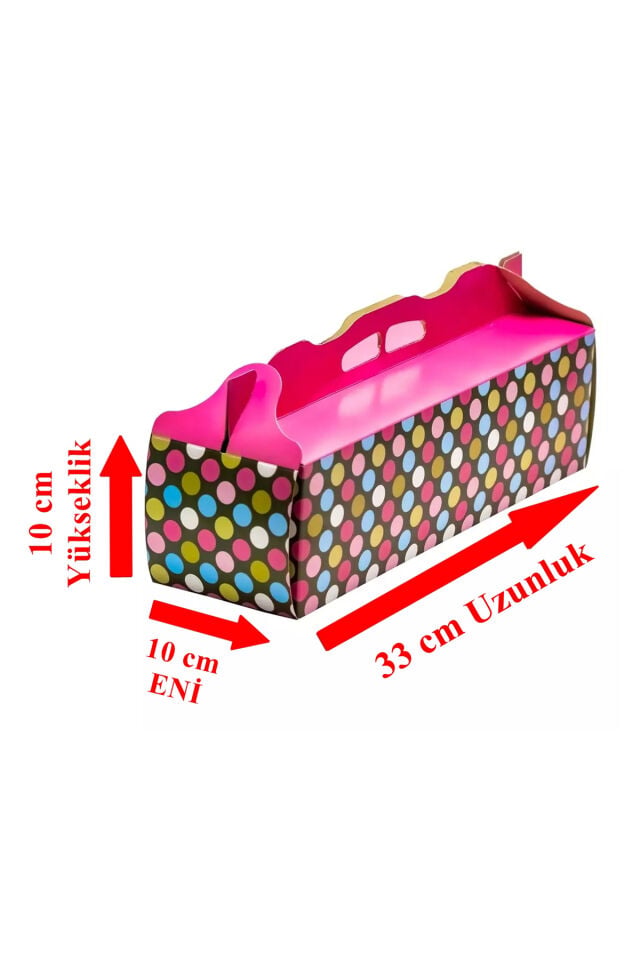 Pasta Kutusu Baton 10x10x33 cm 1 Adet