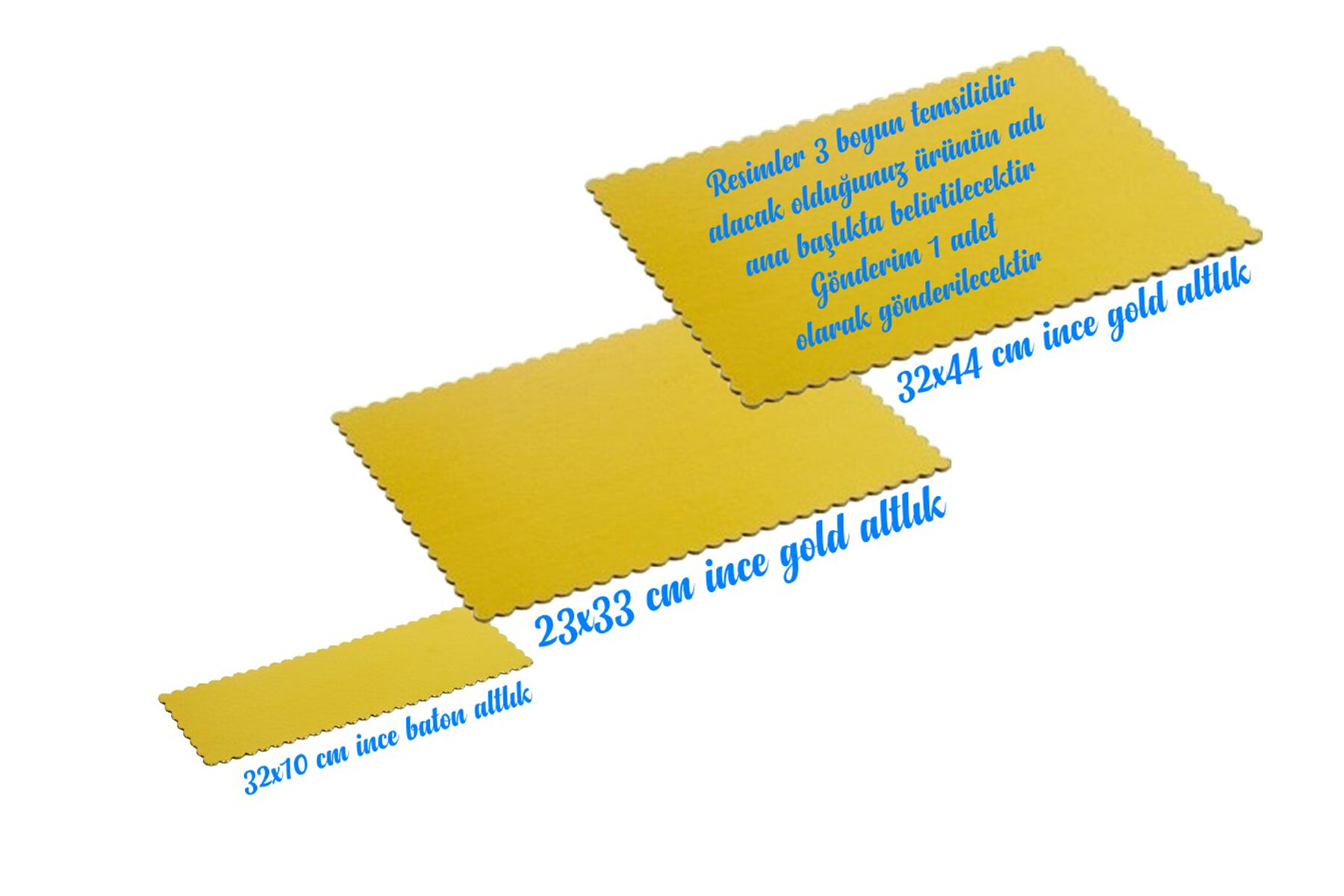 Pasta Altlık İnce 32x10 cm Baton 1 Adet